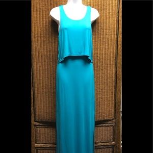 💜3/$15 SALE💜MOSSIMO AQUA BLUE MAXI